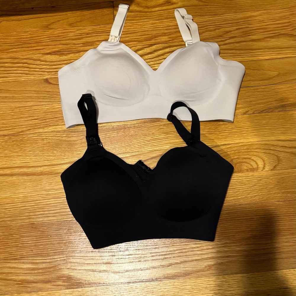 2 momcozy nursing bras